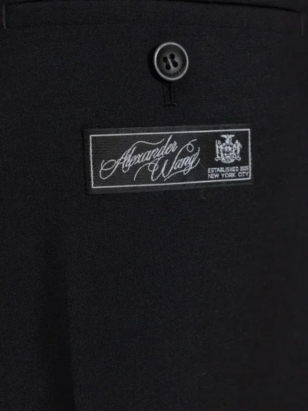 Pantaloni Alexander Wang negru