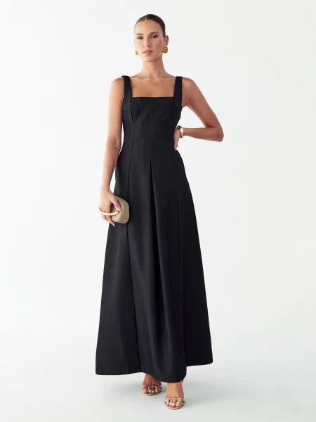 Willa Rochie de seară LEONNE' negru