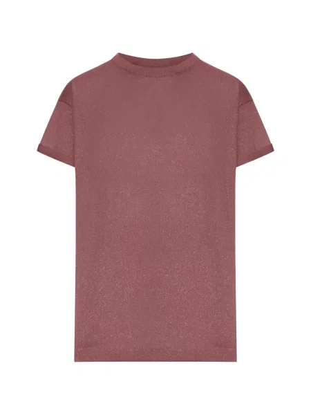 Tricou Brunello Cucinelli tricotate roz
