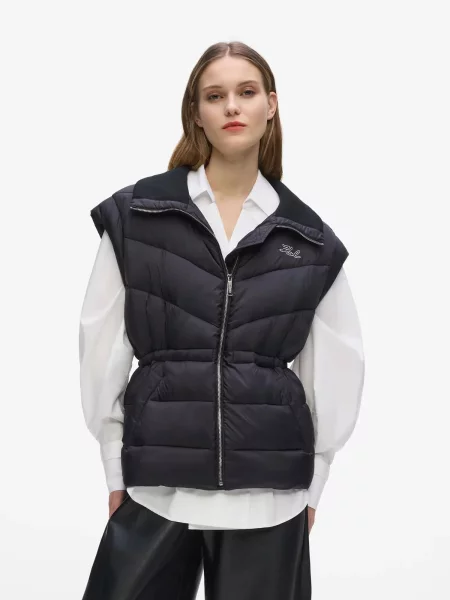Karl Lagerfeld Vestă negru