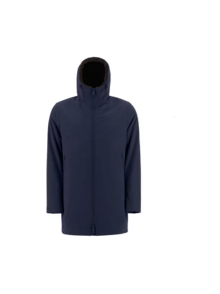Parka Herno niebieska
