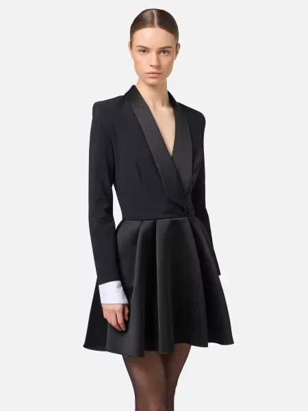 Платье Elisabetta Franchi черное