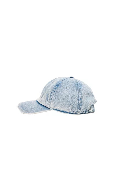 Bershka Șapcă albastru denim / murdar alb