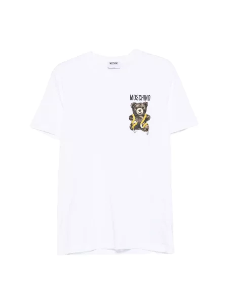 Koszulka Moschino biała