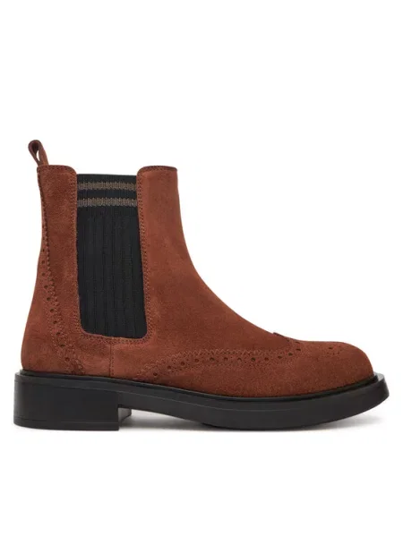 Pollini Gležnjarji Chelsea rjava