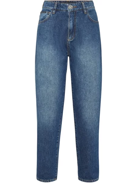 Jeansy Philipp Plein niebieskie