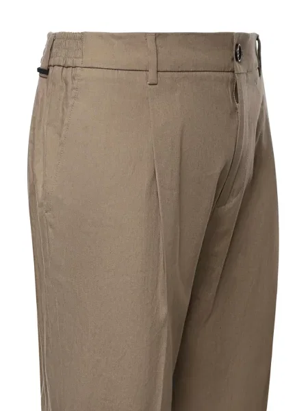 Pantaloni Be Able conici maro