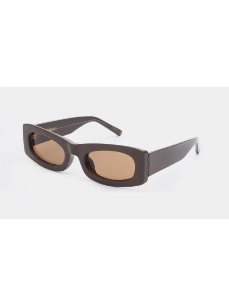 A.Kjærbede Frida Brown Unisex Okulary przeciwsłoneczne A.Kjærbede Size: One size brązowy