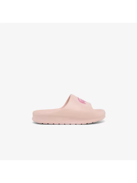 Lacoste Klapki Serve Slide różowe