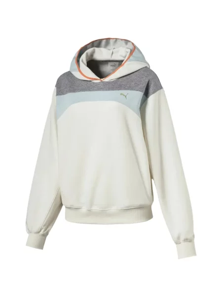 Lung hanorac cu glugă Puma cu autograf