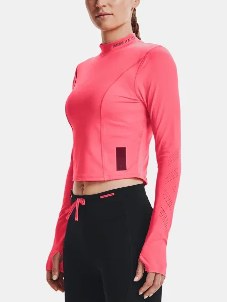 Tricou Under Armour alergare roz