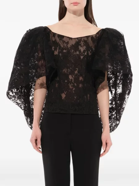 Tricou Givenchy din dantelă negru