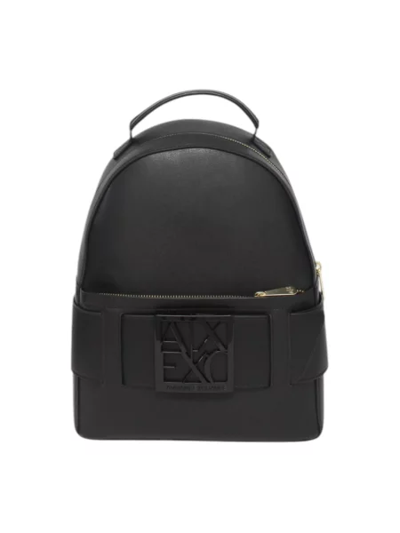 Armani Exchange plecak mały gładki czarny