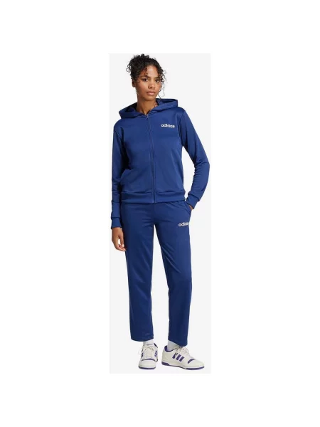 Dres adidas Essentials Linear granatowy XS niebieski