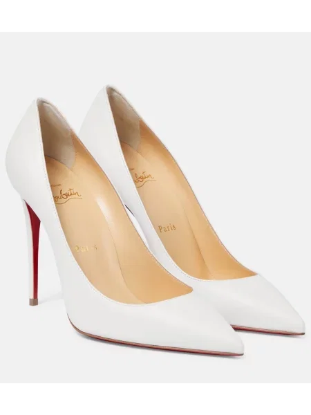 Pantofi cu toc Christian Louboutin alb