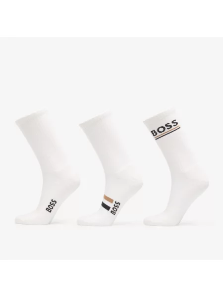 Длинные носки Boss белые