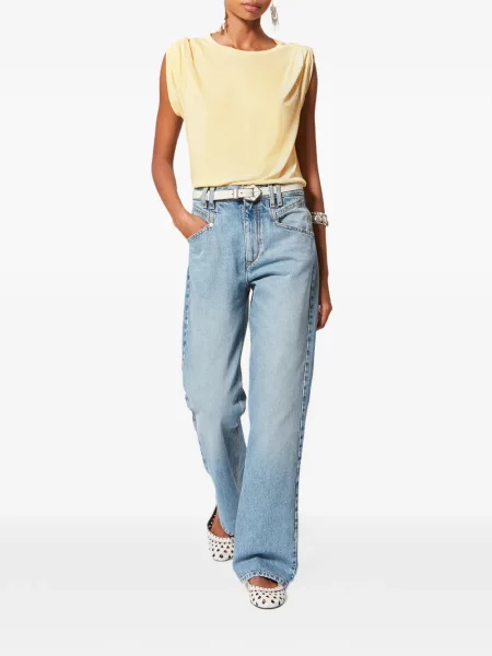 Tricou Marant Etoile drapate galben