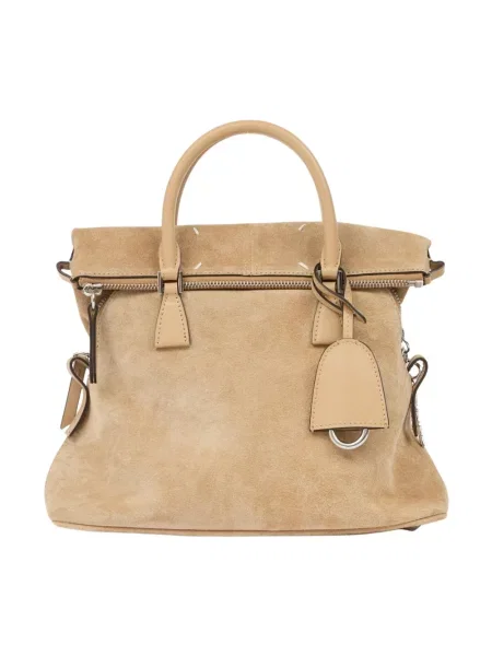 Torebka Maison Margiela skórzana brązowa