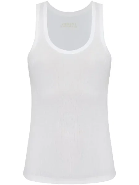 Vestă Isabel Marant cu broderie alb