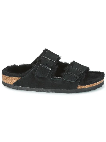 BIRKENSTOCK Arizona Shearling SL Narrow flip-flopok Arizona Shearling SL Narrow fekete
