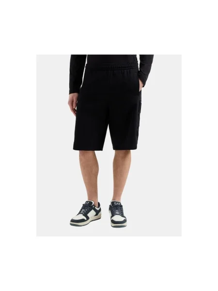 Športové nohavice Emporio Armani Ea7 čierna