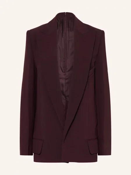 Victoria Beckham Długi Blezer rot
