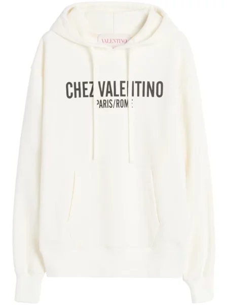 Bluza Valentino Garavani z nadrukiem biała