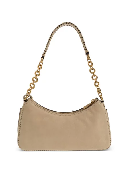 Geantă Michael Michael Kors din piele cu volane roz