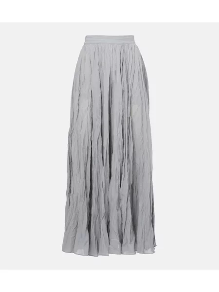 Maksi spódnica maxi Toteme szara