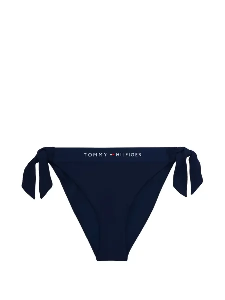 Bikini Tommy Hilfiger cu legături albastru