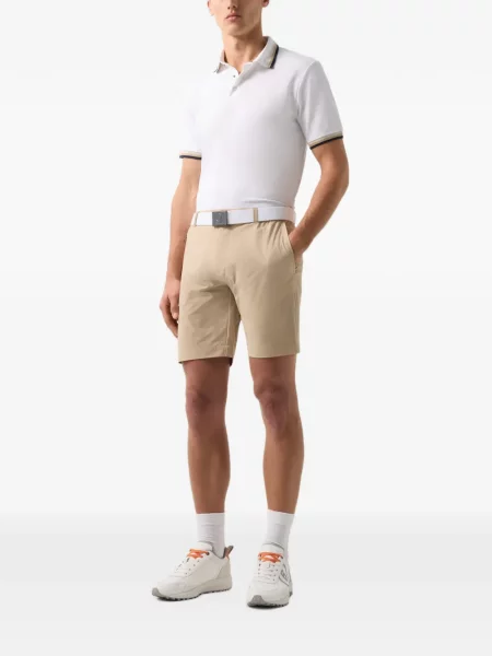 Tricou polo Bogner cu dungi alb