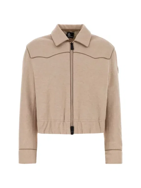 Geacă cămașă Moncler Grenoble roz