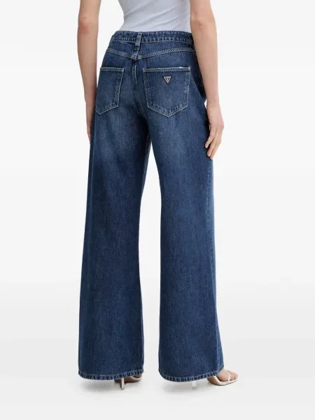 Blugi cu picior larg Guess albastru