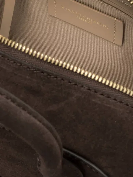 Τσάντα shopper Gianni Chiarini σουέτ καφέ