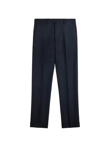 Pantaloni Fay de lână albastru