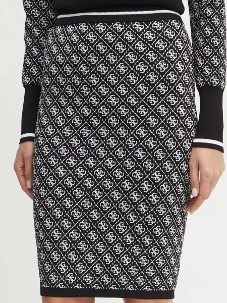 Fustă Guess negru