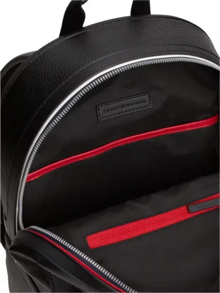 Rucsac Tommy Hilfiger cu autograf negru