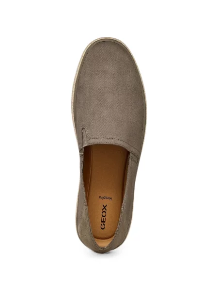 Espadrile Geox țesuți gri