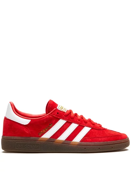 Sneakerși Adidas Spezial din piele de căprioară roșu