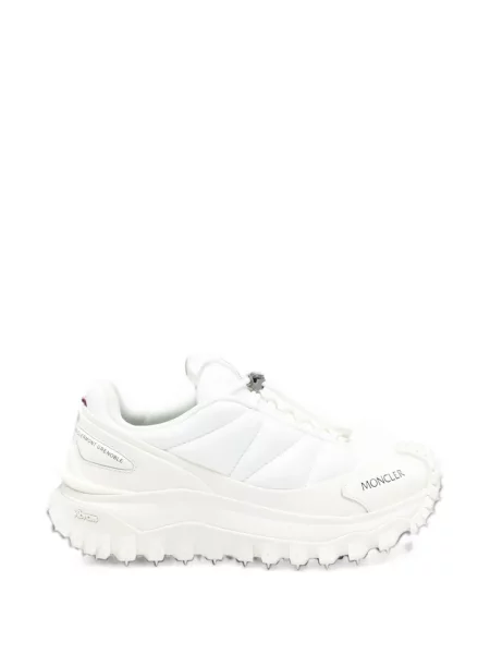 Matlasat sneakerși Moncler alb