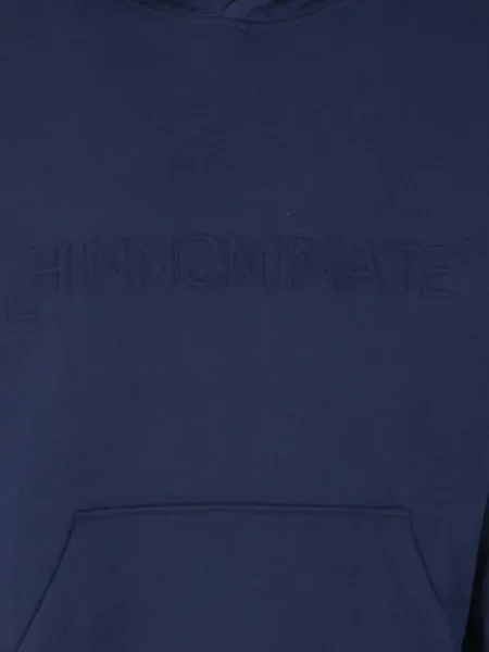Hanorac cu glugă Hinnominate din fleece albastru