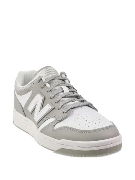 Papuci New Balance din piele de căprioară negru