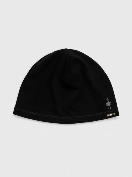 Smartwool sapka Merino vékony gyapjú fekete