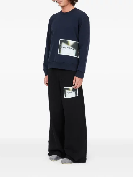 Džemperis Mm6 Maison Margiela mėlyna
