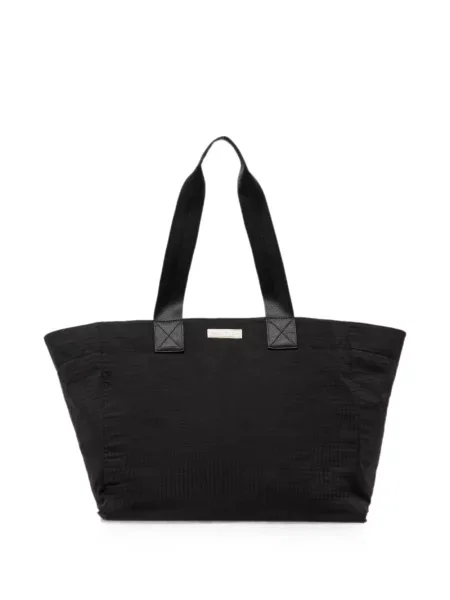 Geantă shopper P.e Nation cu autograf negru