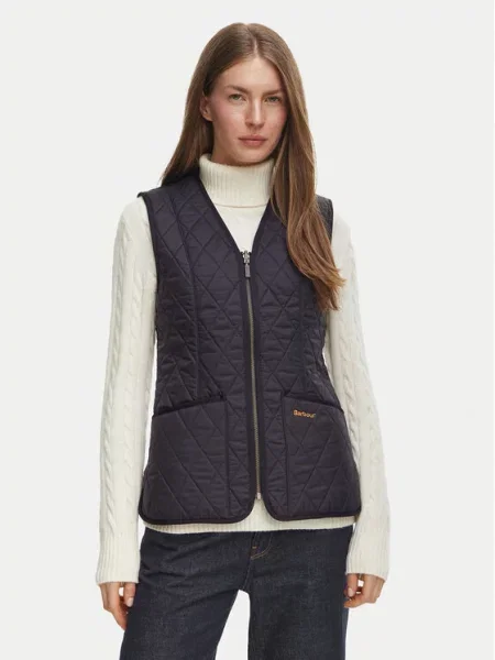 Barbour Жилетка за костюм Fleece Betty Тъмносин