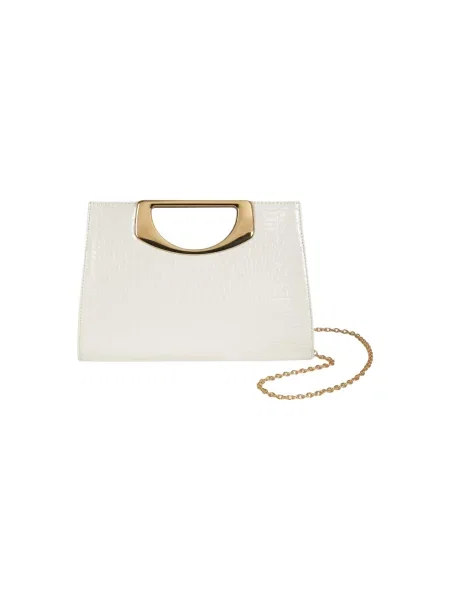 Geantă de mână Morgan De Toi alb