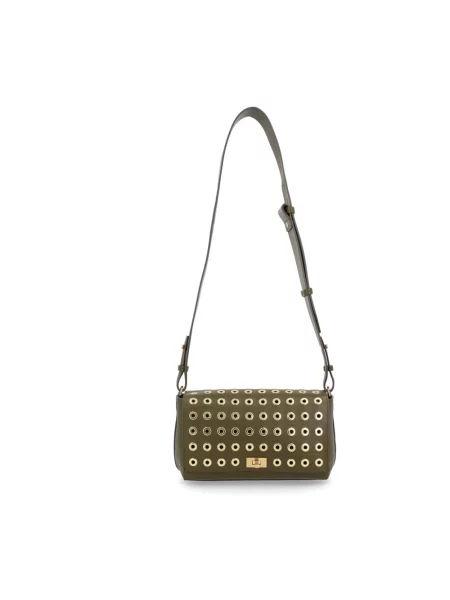 Torebka crossbody Anya Hindmarch skórzana zielona