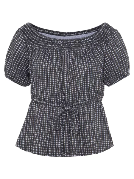 LASCANA Tricou negru alb