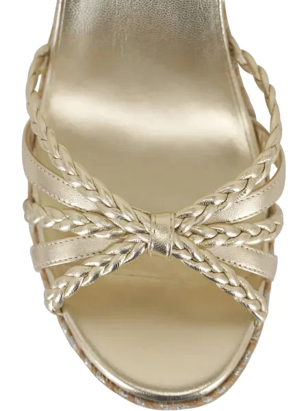 Espadrile Jimmy Choo cu platformă țesuți